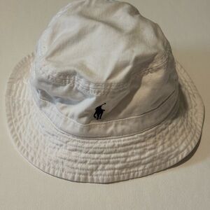 Polo Ralph Lauren Children’s White Bucket Hat 2T-4T